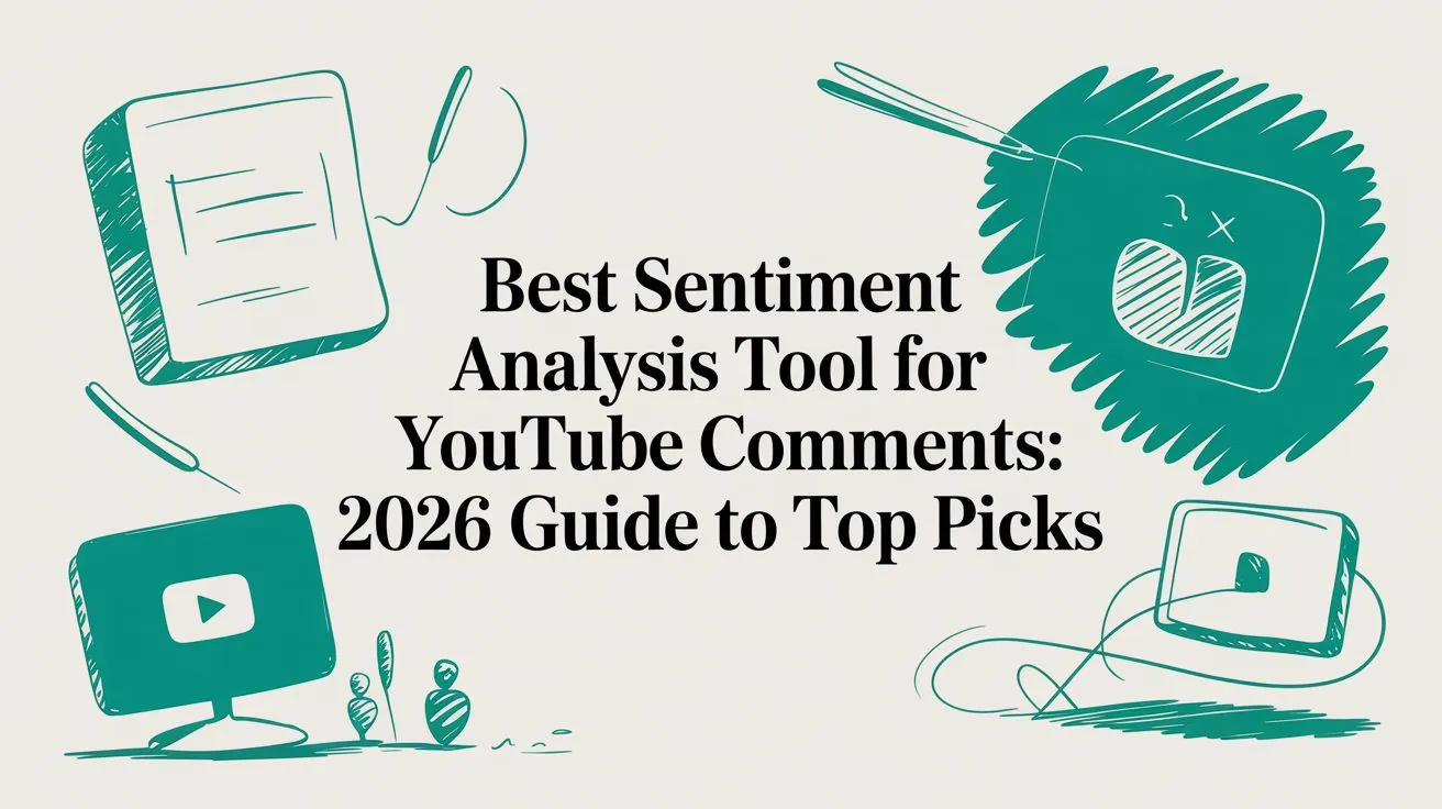 Best sentiment analysis tool for youtube comments: 2026 Guide to Top Picks