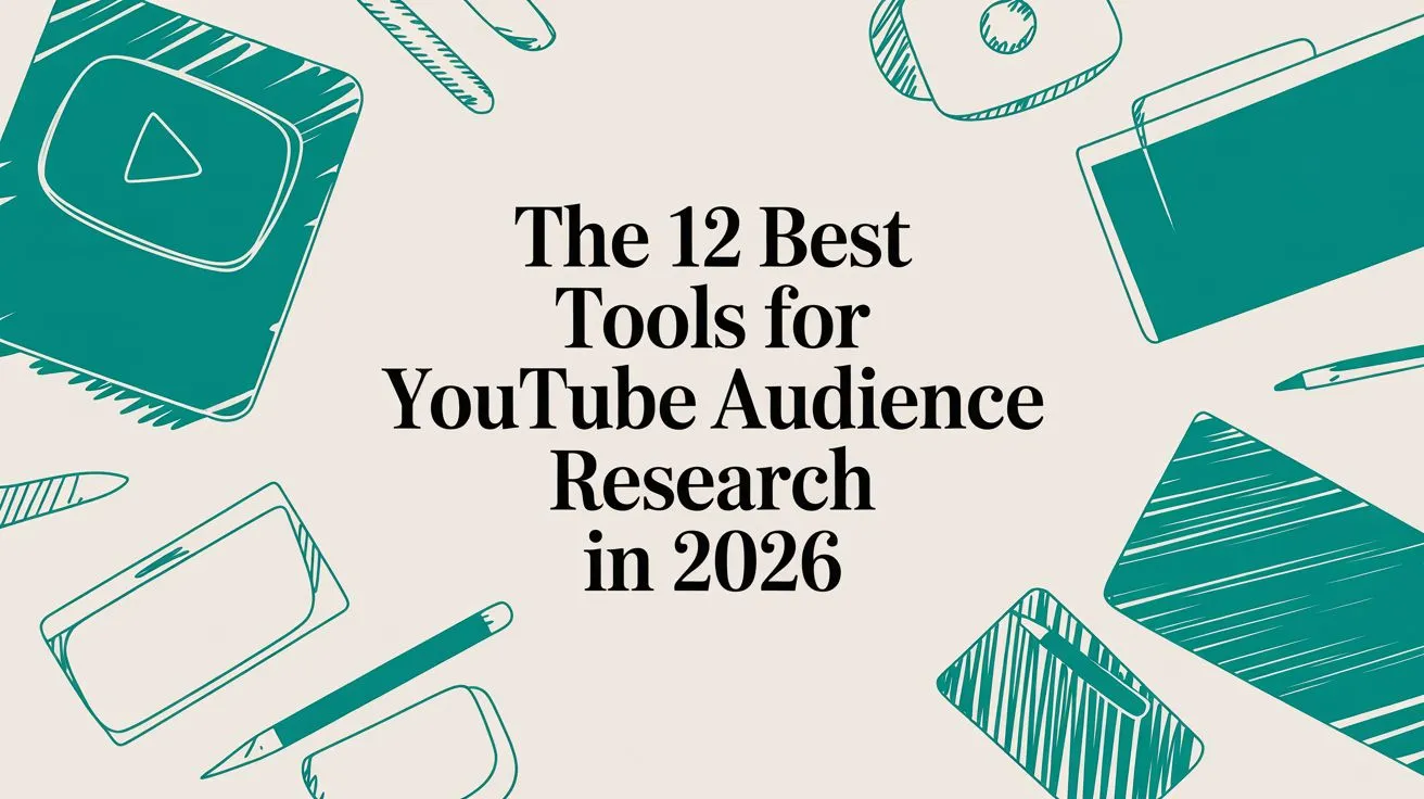 The 12 Best Tools for YouTube Audience research in 2026