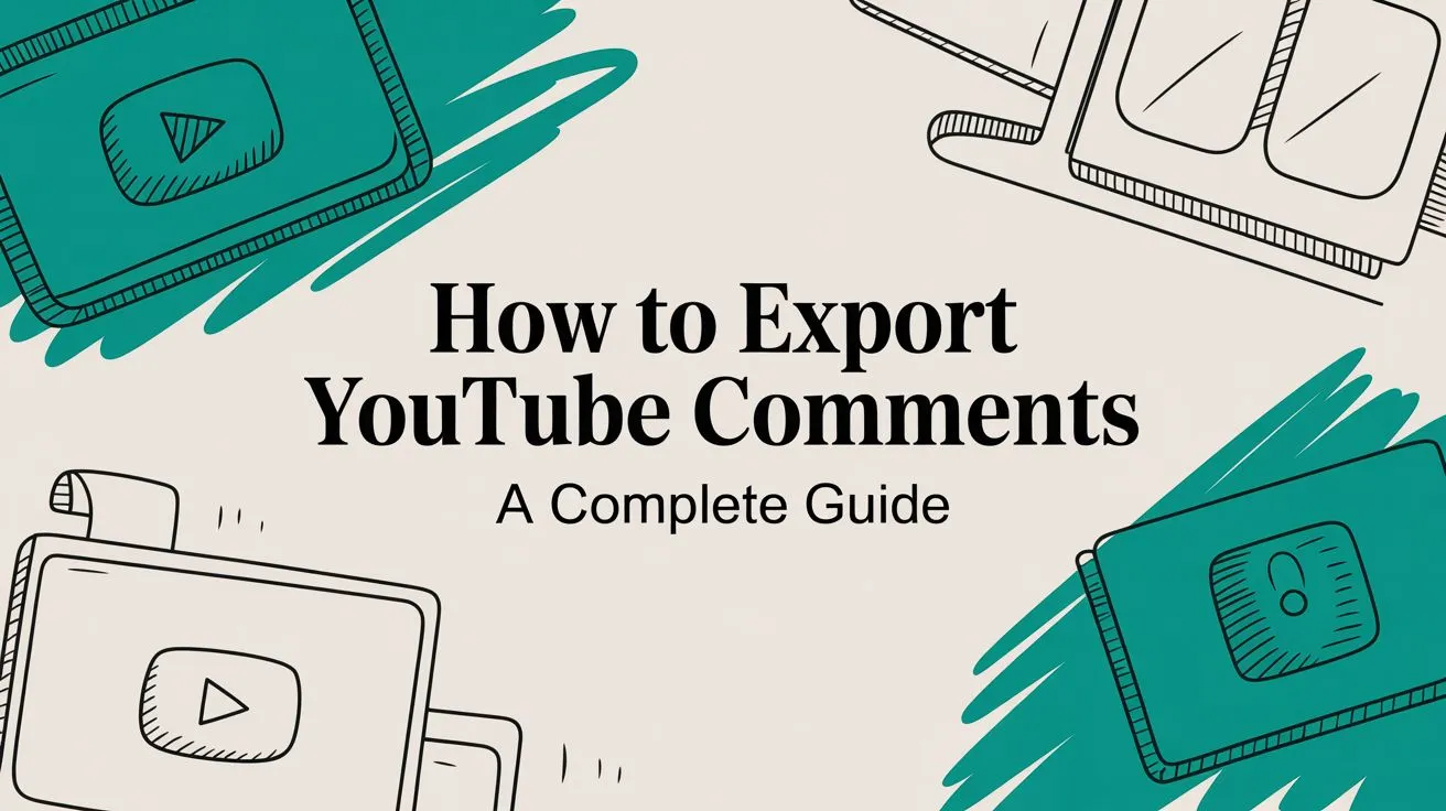 How to Export YouTube Comments: A Complete Guide