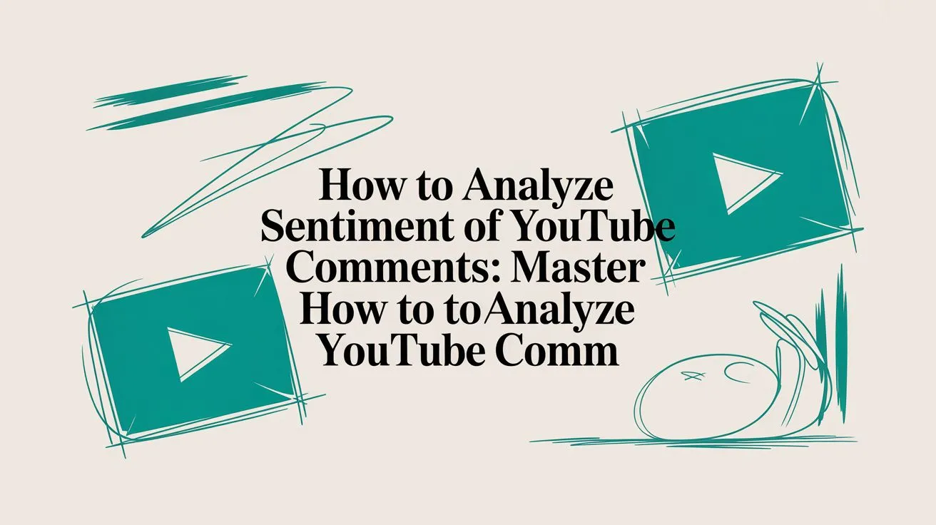 How to Analyze Sentiment of YouTube Comments: A Practical Guide