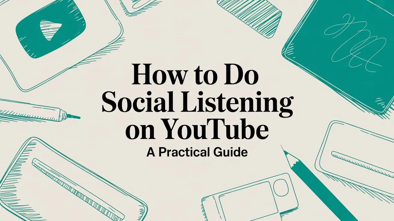 How to Do Social Listening on YouTube: A Practical Guide