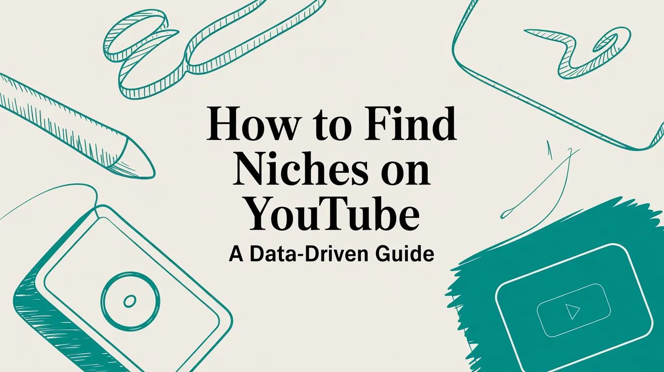 How to Find Niches on YouTube a Data-Driven Guide